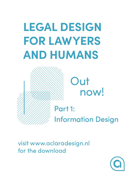 Legal Design for lawyers and humansfrom  Anna Posthumus Meyj